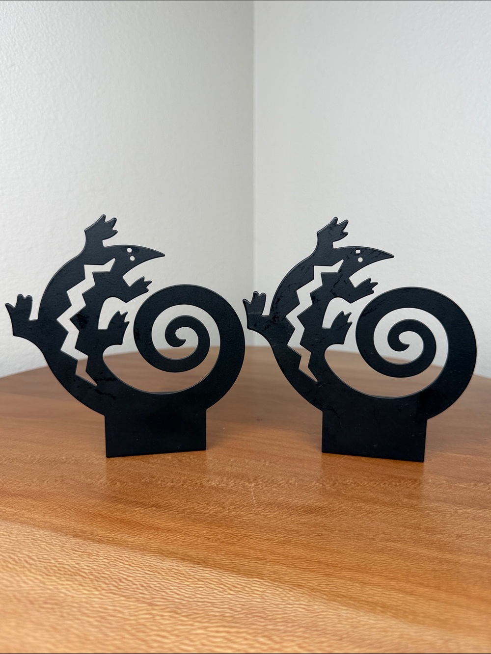 PartyLite Black Metal Gecko Tea
Light Holder Set Vintage Southwestern - Picture 1 of 8